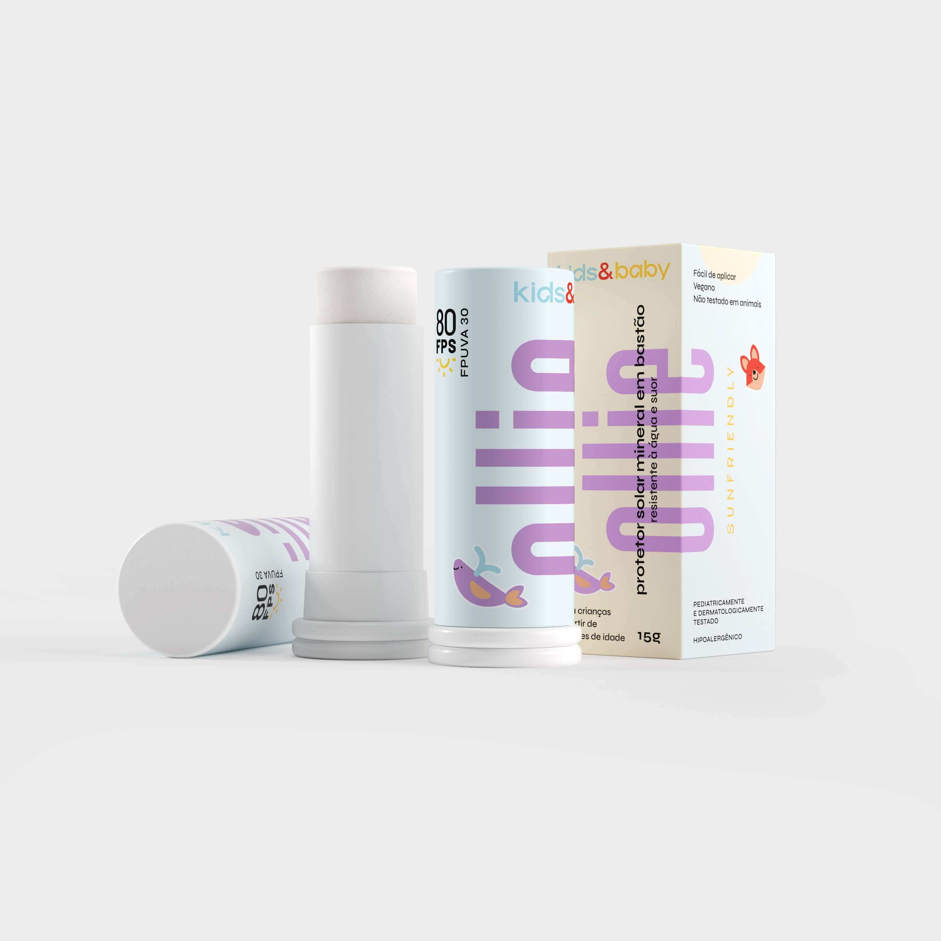 Protetor Solar Infantil em Bastão Mineral FPS 80 FPUVA 30 - Imagem 7